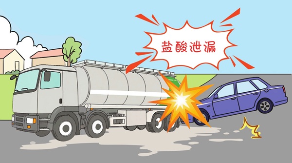 追尾故障槽罐車致鹽酸泄漏污染環(huán)境，責任由誰承擔？