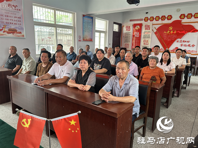  關(guān)王廟鄉(xiāng)楊樓村組織開展了“銘記歷史、致敬英雄”愛國主義教育主題活動