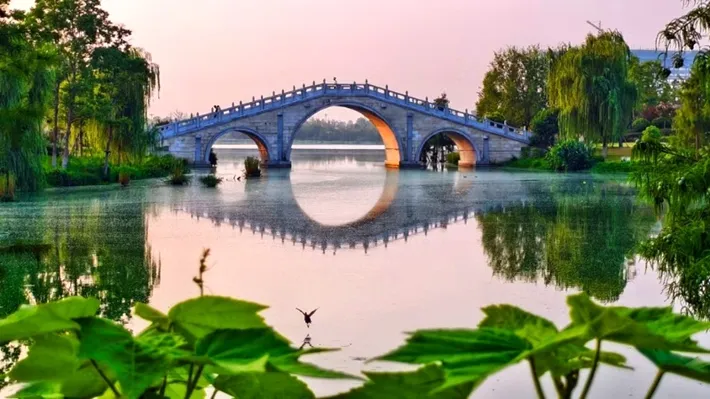 縣區(qū)動(dòng)態(tài) | 玉湖公園景色如畫
