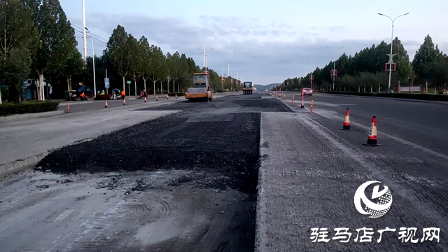 高效完成路面修復 群眾出行環(huán)境再升級