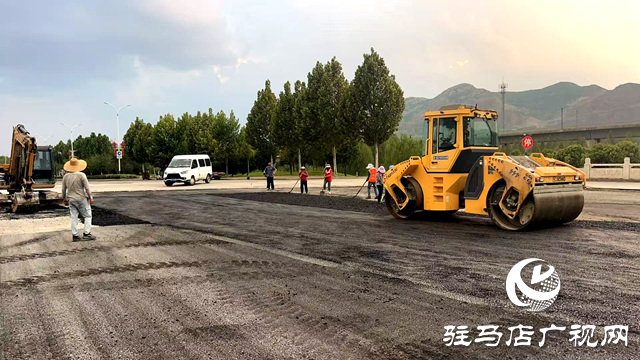 高效完成路面修復 群眾出行環(huán)境再升級