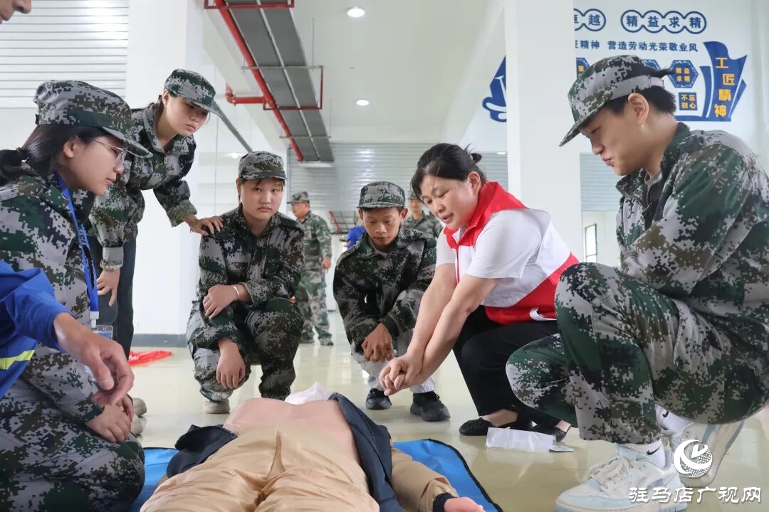 正陽縣紅十字會：急救知識進校園