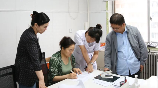 河南省健康管理質(zhì)控專家組蒞臨駐馬店市第一人民醫(yī)院指導(dǎo)工作