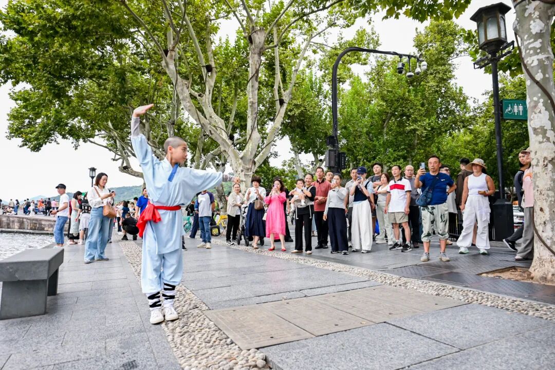 少林功夫“武動(dòng)”長(zhǎng)三角！杭州西湖畔掀起河南文旅熱潮