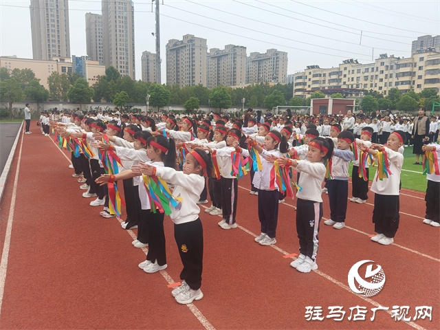  經(jīng)濟(jì)開發(fā)區(qū)金雀路小學(xué)舉行“揚(yáng)少年風(fēng)貌 展隊(duì)列英姿”隊(duì)列隊(duì)形展示活動