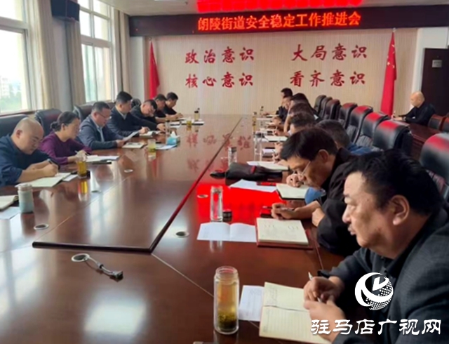 確山縣朗陵街道：聚合力 除隱患