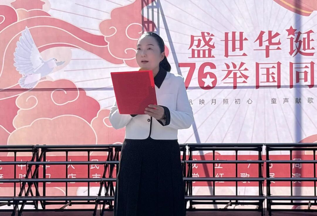 駐馬店市第六小學：紅帆映月照初心，童聲獻歌頌華誕--紅歌展演