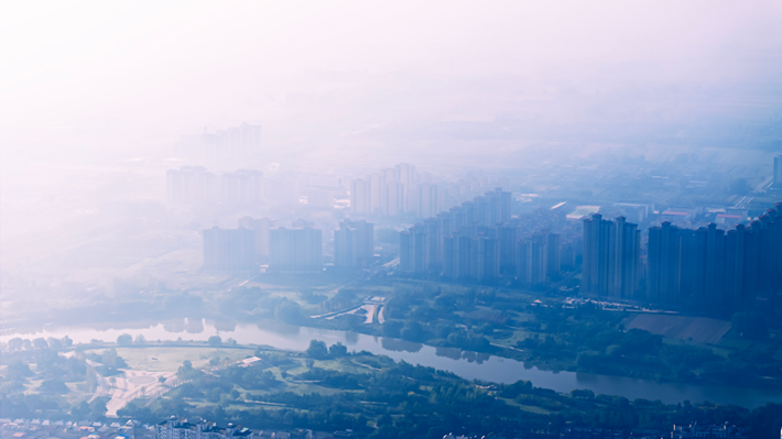 縣區(qū)動態(tài)|平流霧奇觀宛若仙境