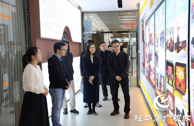 中國教育報刊社一行到駐馬店職業(yè)技術(shù)學(xué)院參觀調(diào)研