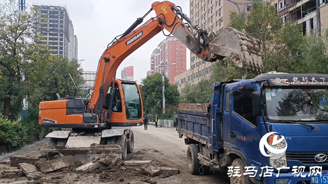 駐馬店市區(qū)慎陽(yáng)路快慢車道提升改造啟動(dòng) 