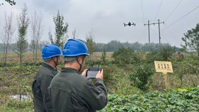 國網新蔡縣供電公司：開展供電線路特巡 確保電網安全穩(wěn)定運行