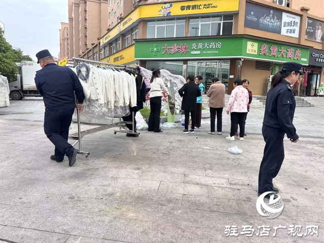  開發(fā)區(qū)城市管理事務中心：整治支教園區(qū)流動商販