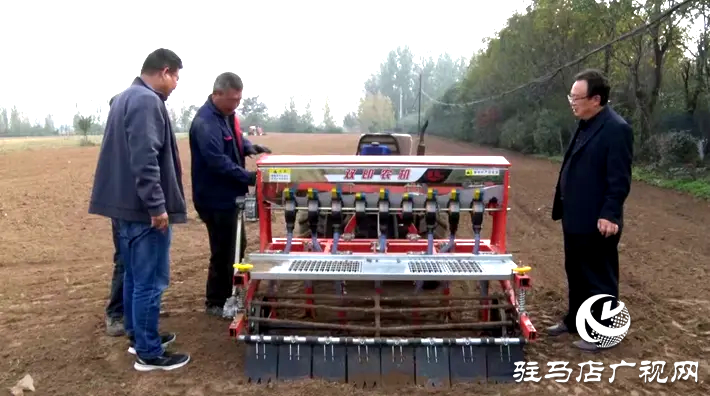 遂平縣加快騰茬整地忙備播