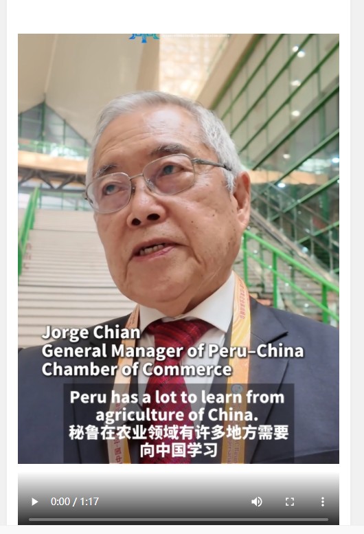 世界觀 | 與秘中商會(huì)總經(jīng)理聊聊中秘合作這件事兒