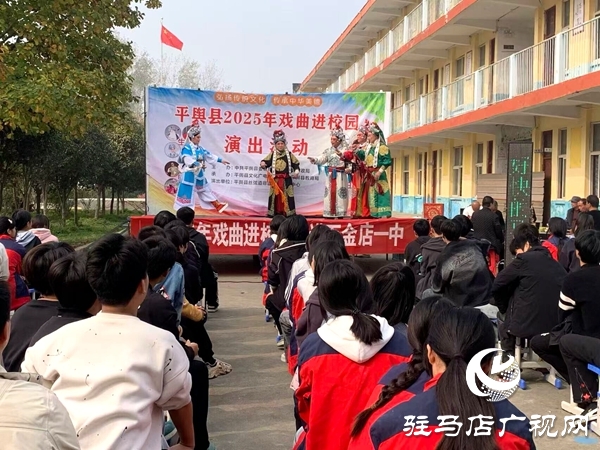 平輿縣萬(wàn)金店鎮(zhèn)開展戲曲進(jìn)校園活動(dòng)