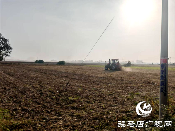 平輿縣射橋鎮(zhèn):農(nóng)機(jī)助耕正當(dāng)時 秋播提速保豐收