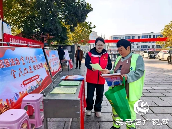 平輿縣紀(jì)委監(jiān)委積極開展《中華人民共和國(guó)法治宣傳教育法》集中宣傳活動(dòng)