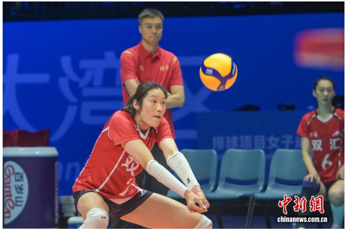 （粵港澳全運會）十五運會河南女排3：0大勝衛(wèi)冕冠軍天津女排