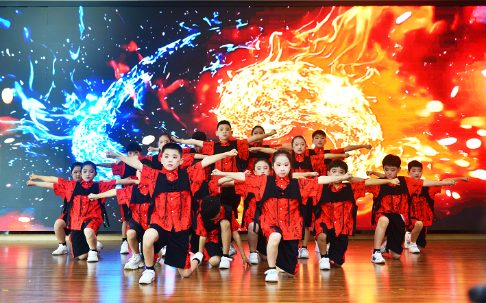  駐馬店市第三小學(xué)舉辦“武韻傳美”大課間觀摩活動(dòng)