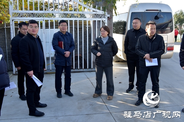 平輿縣委常委、常務副縣長韓靖帶隊開展安全生產(chǎn)檢查