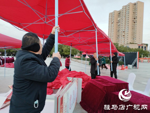 寒風(fēng)中的“逆行”擔(dān)當(dāng)！天中救援隊(duì)緊急馳援  護(hù)航退役軍人招聘會如期舉行