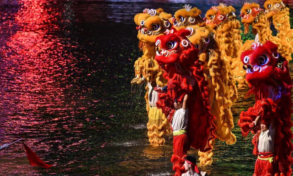 來(lái)，找一找全運(yùn)會(huì)上的傳統(tǒng)文化元素