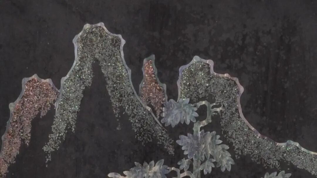 每日文物丨這塊螺鈿插屏，定格了陶淵明的悠然一刻