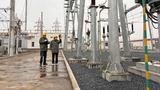 國網(wǎng)確山縣供電公司：戰(zhàn)寒潮 保供電