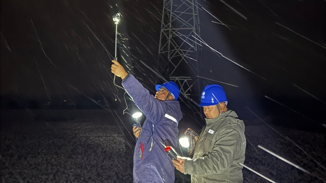 國網(wǎng)泌陽縣供電公司：踏雪巡線護光明 寒夜堅守暖萬家