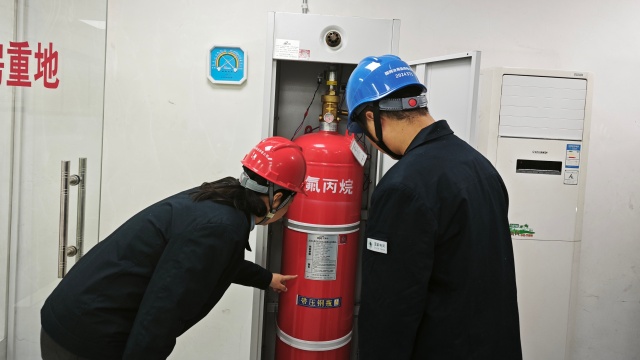 國網(wǎng)汝南縣供電公司：排查機(jī)房消防隱患 護(hù)航設(shè)備穩(wěn)定運(yùn)行