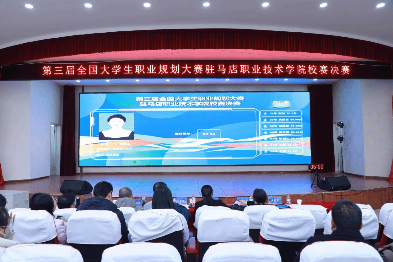 駐馬店職業(yè)技術(shù)學(xué)院第三屆全國大學(xué)生職業(yè)規(guī)劃大賽校賽決賽圓滿落幕