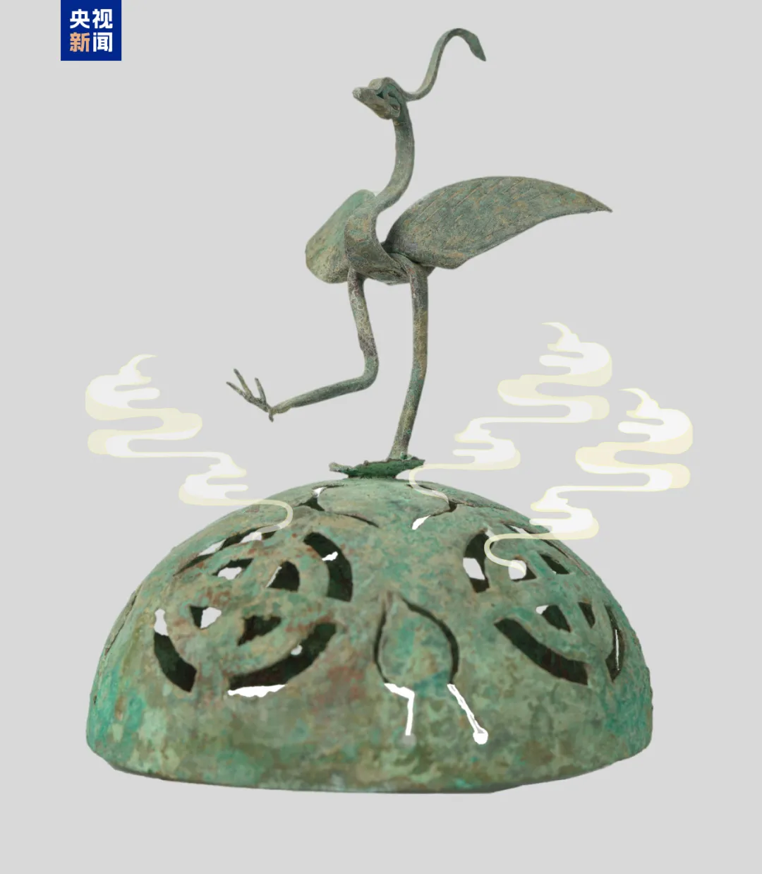 文博日歷丨如何用青銅做出輕盈感？古人用幾根線說明白了