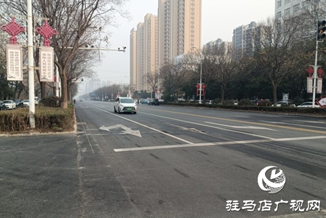 駐馬店市區(qū)慎陽路 洪河大道提升改造工程即將完工