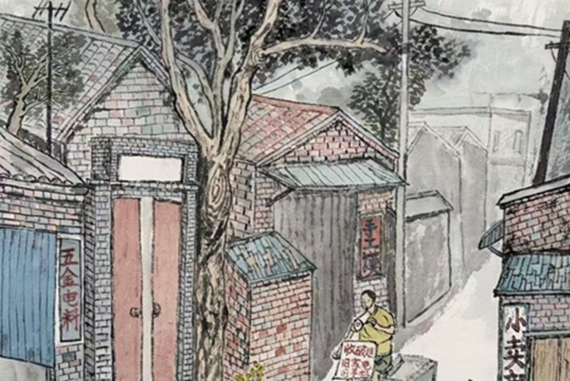 筆墨繪鄉(xiāng)愁 畫(huà)卷映振興 &mdash;&mdash; 程鋼《嵖岈小鎮(zhèn)印象》新年亮相