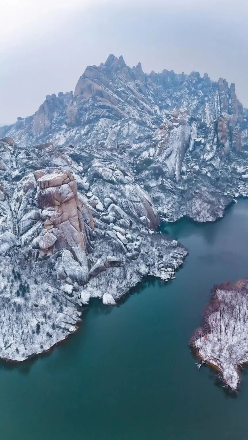 雪景回望 | 嵖岈山雪后仙境，美到心醉