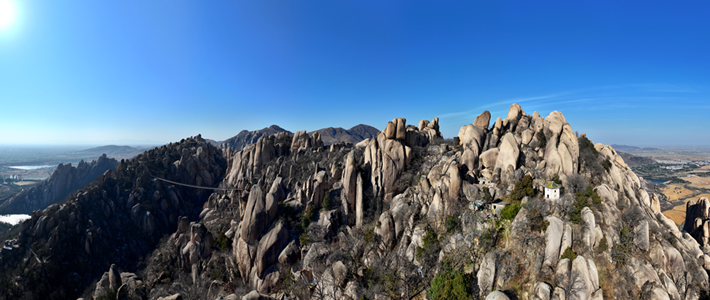 冬日觀奇石 千峰秀嵖岈