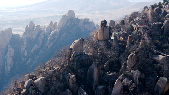 冬日觀奇石 千峰秀嵖岈