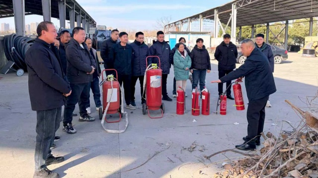 國(guó)網(wǎng)確山縣供電公司：開(kāi)展消防應(yīng)急演練 筑牢安全防線