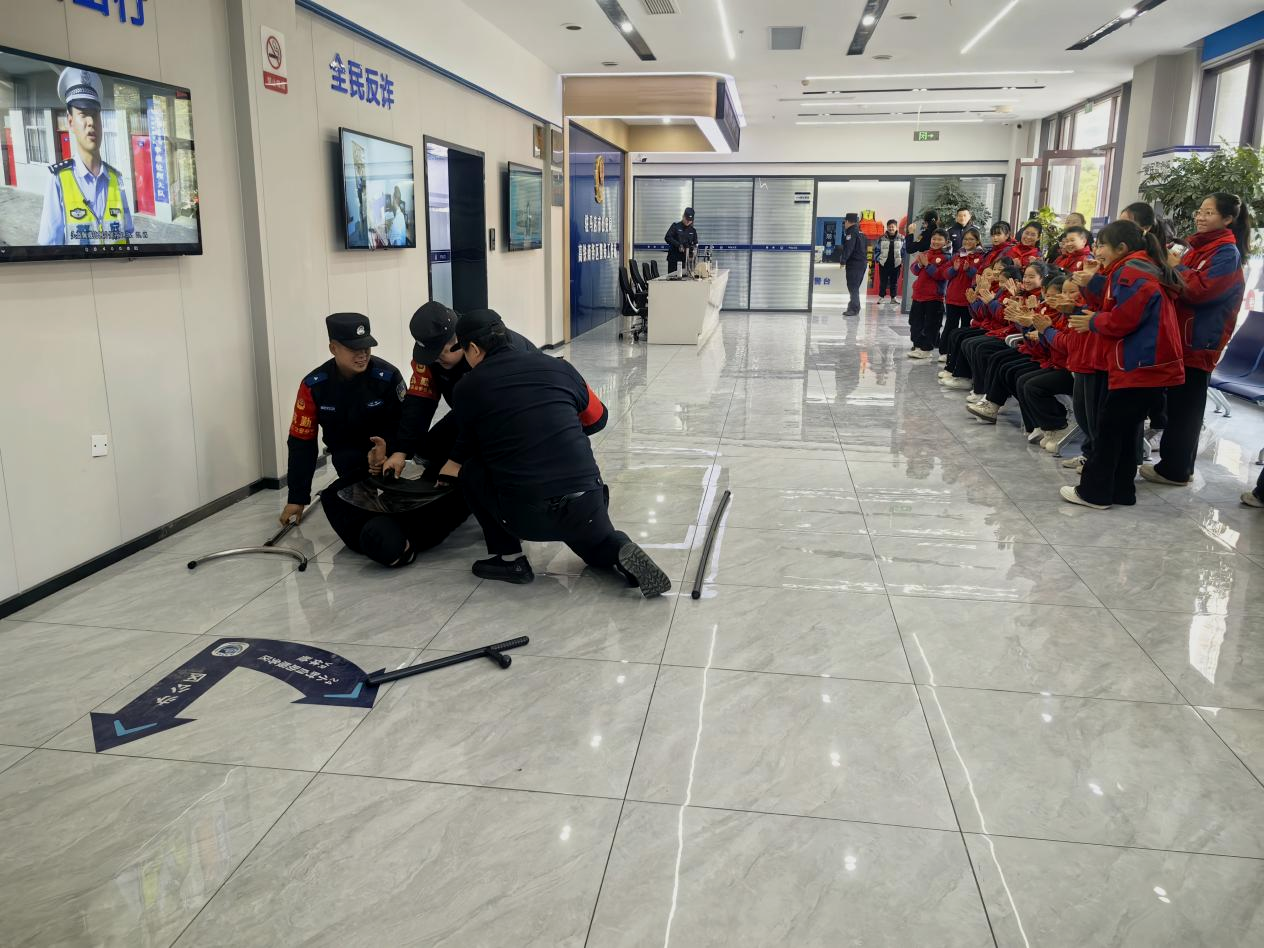 示范區(qū)公安分局高鐵警務(wù)工作站警營(yíng)開(kāi)放日活動(dòng)